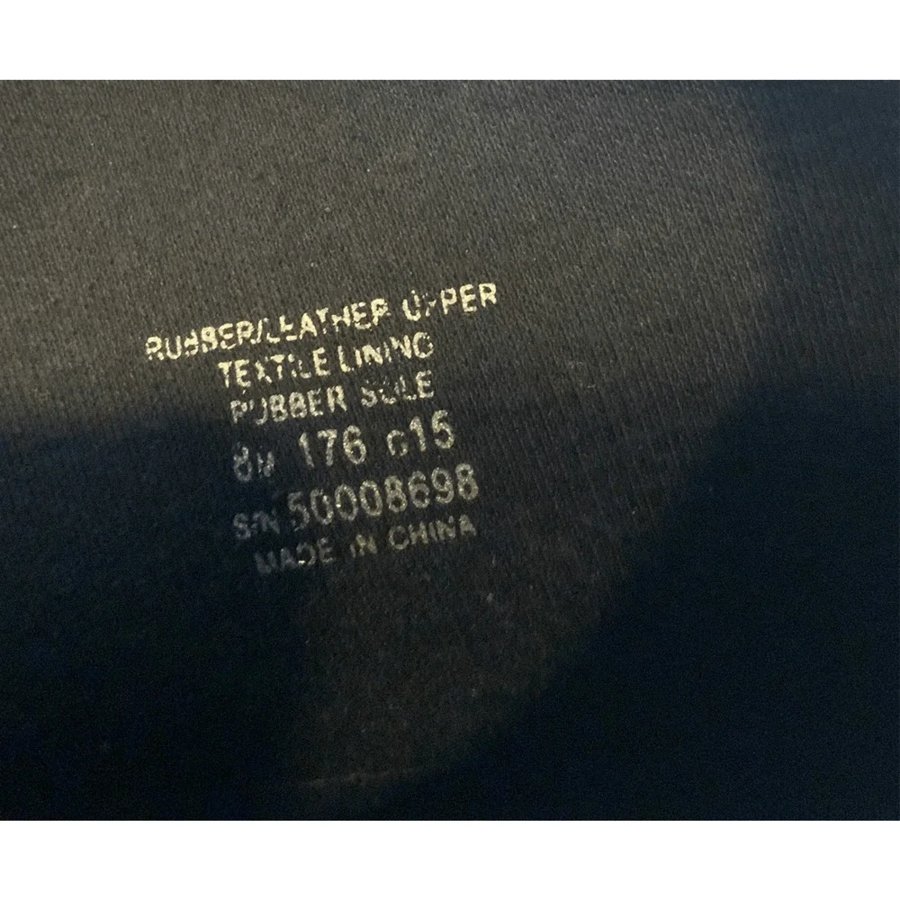 Tory Burch Black Knee High Leather Rubber Boots - Picture 12 of 12